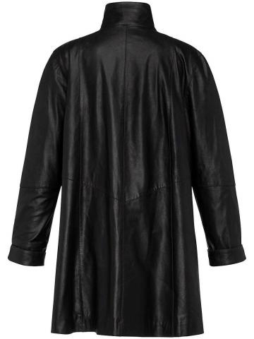 Кожаное пальто