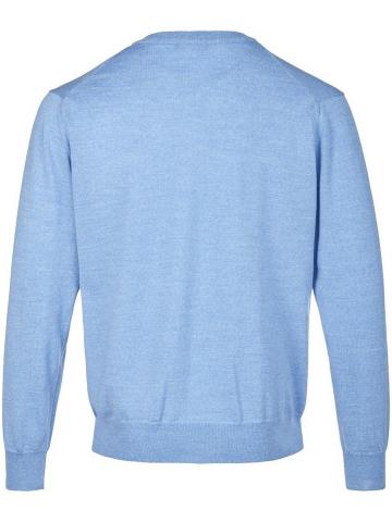 Пуловер с вырезом V