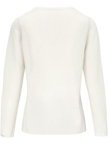 Пуловер с круглым вырезом