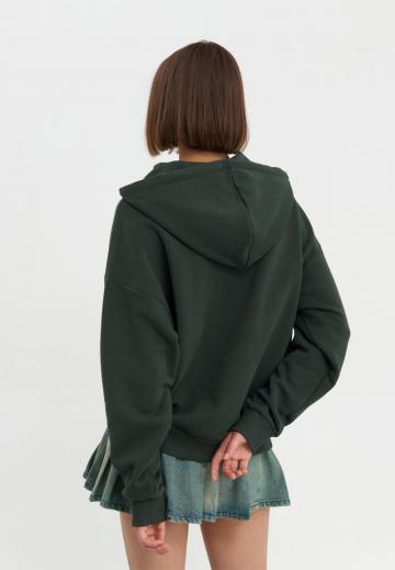 Пуловер с капюшоном