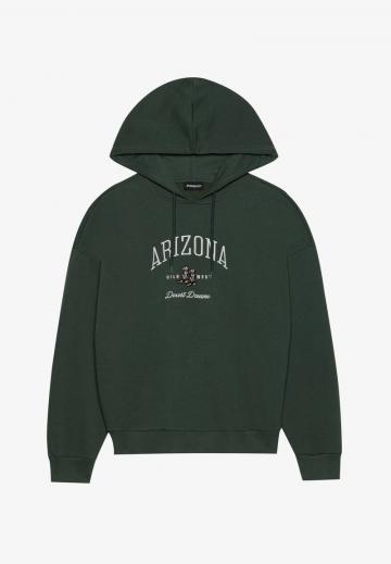 Пуловер с капюшоном