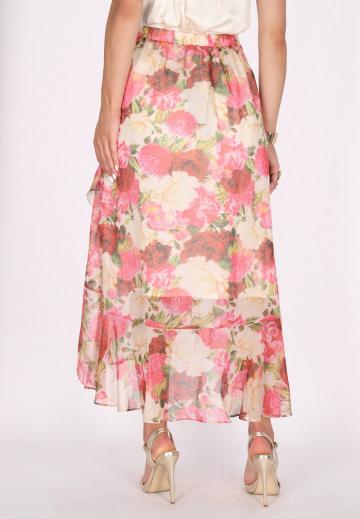 Юбка с воланами