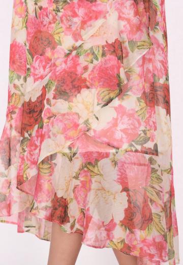 Юбка с воланами