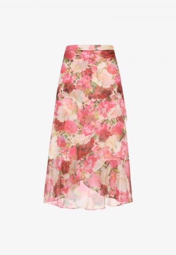 Юбка с воланами