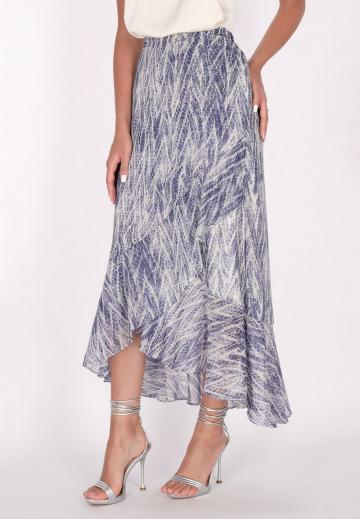 Юбка с воланами