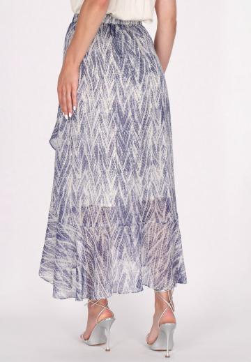 Юбка с воланами