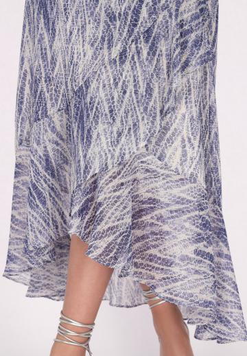 Юбка с воланами