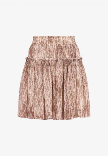 Юбка с воланами