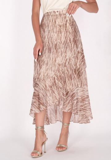Юбка с воланами