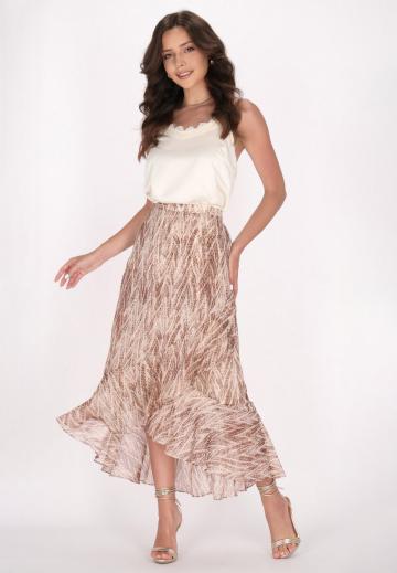 Юбка с воланами