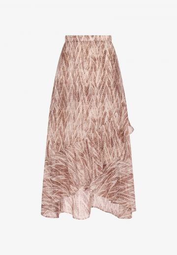 Юбка с воланами