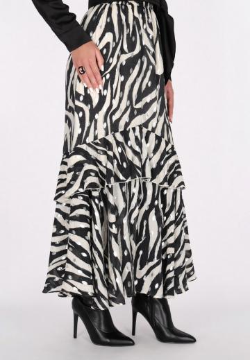 Юбка с воланами