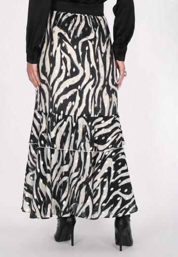 Юбка с воланами