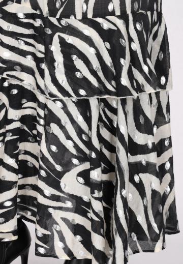 Юбка с воланами