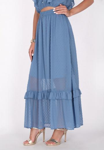 Юбка с воланами