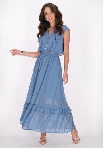 Юбка с воланами