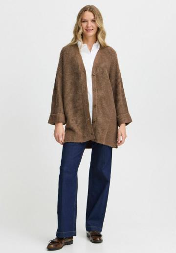 Длинный кардиган