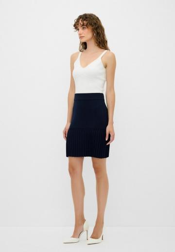 Вязаная юбка