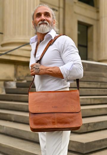 Кожаная сумка