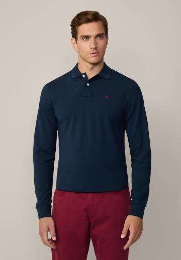 Поло с длинным рукавом