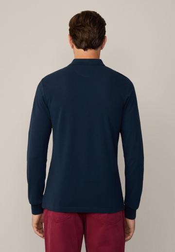 Поло с длинным рукавом