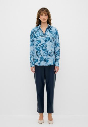 Джинсовая блузка