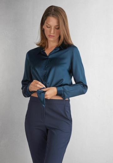 Шелковая блузка