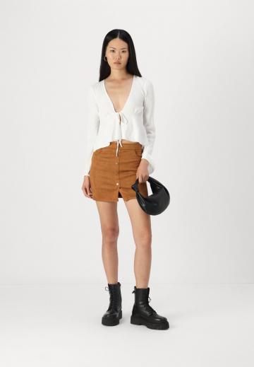 Кожаная юбка