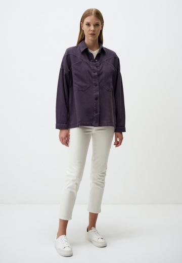 Куртка с накладнымит карманами