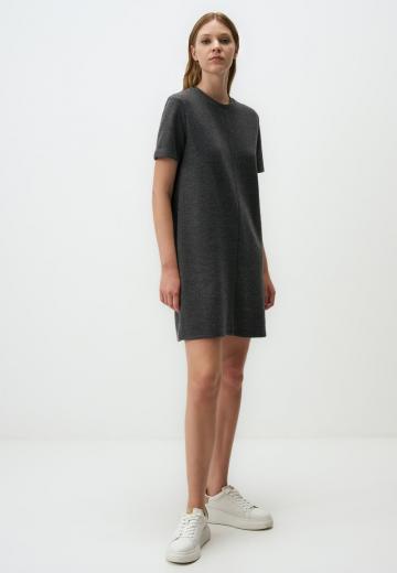 Вязаное платье