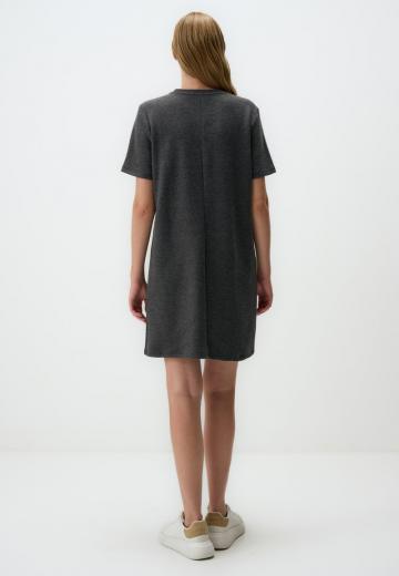 Вязаное платье