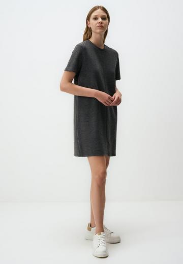 Вязаное платье