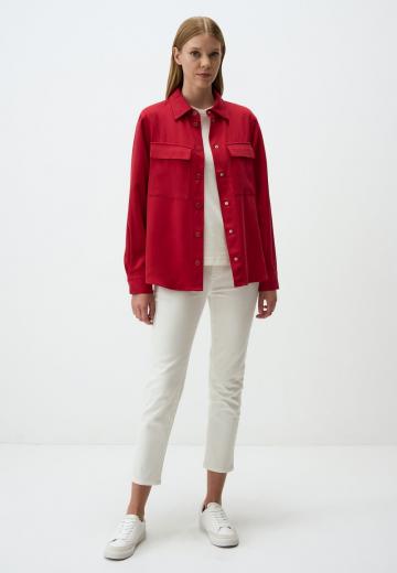 Куртка с накладнымит карманами