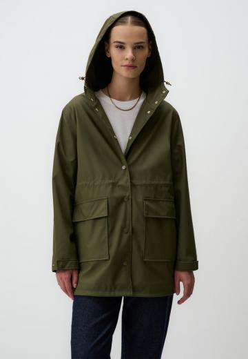 Куртка с накладнымит карманами