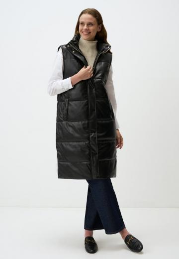 Длинный жилет