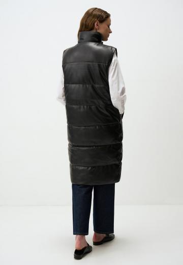 Длинный жилет