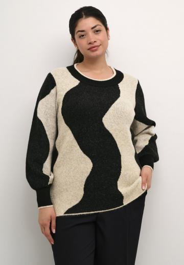 Длинный пуловер