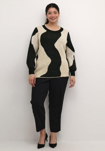 Длинный пуловер