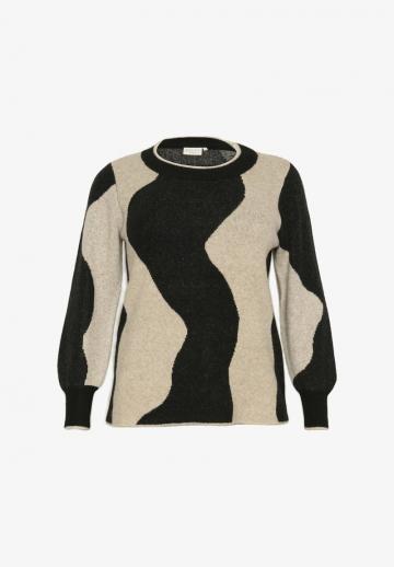 Длинный пуловер