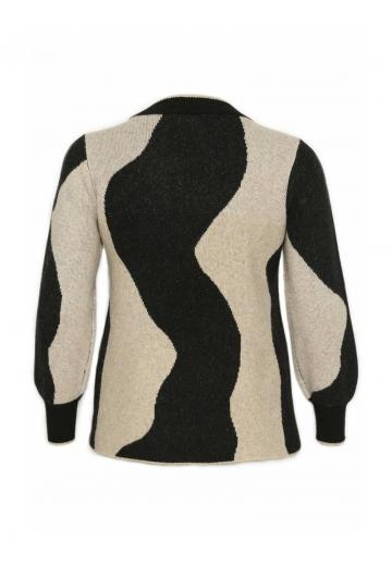 Длинный пуловер