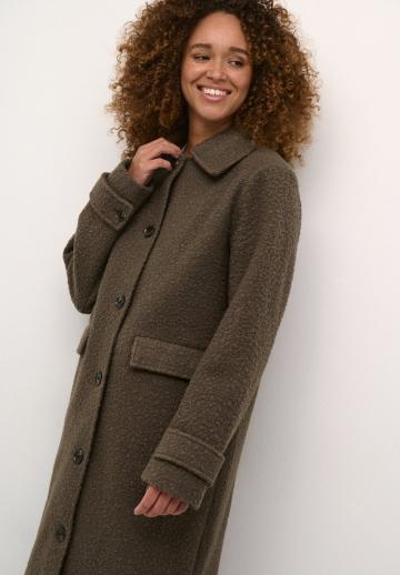 Шерстяное пальто