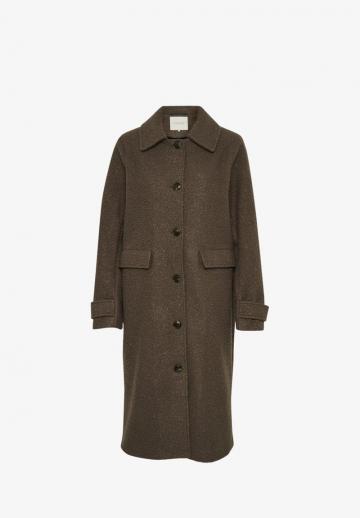 Шерстяное пальто