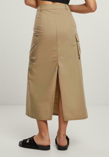 Юбка с накладными карманами