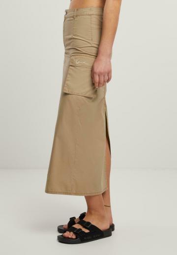 Юбка с накладными карманами