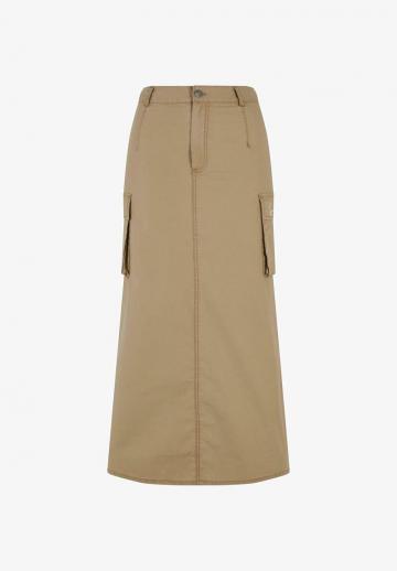 Юбка с накладными карманами
