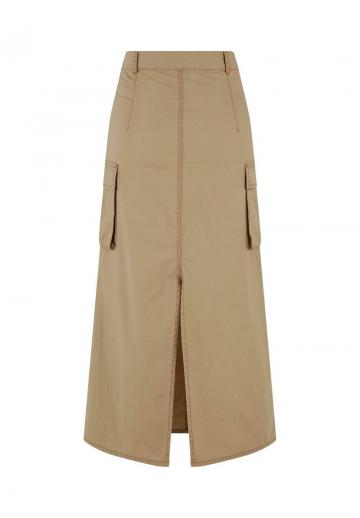 Юбка с накладными карманами