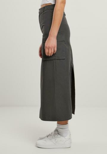 Юбка с накладными карманами