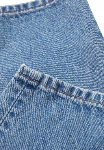 Короткие джинсы