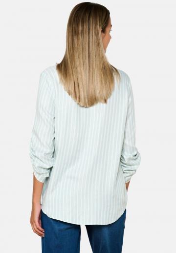 Атласная блузка