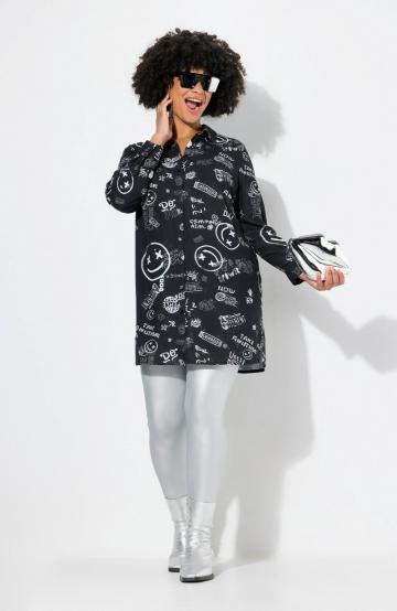 Длинная блузка